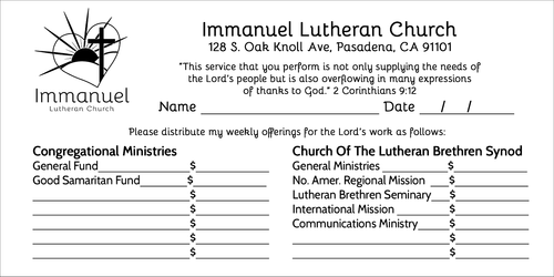 IMMANUEL LUTHERAN PASADENA 2500 PEW-3