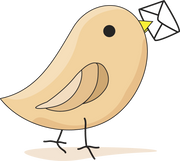 Offering Envelopes Bird Logo
