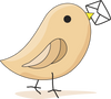 Offering Envelopes Bird Logo