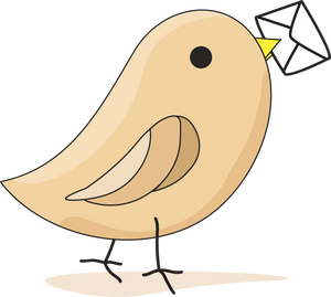 Offering Envelopes Bird Logo