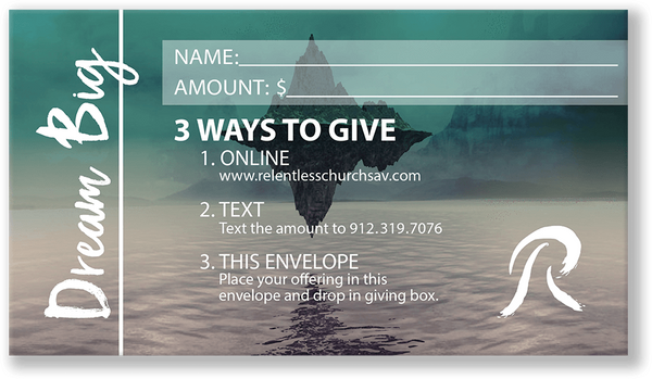 Tithe Envelopes and Offering Envelope