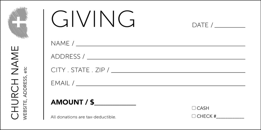 Offering Envelopes Template 08
